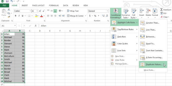 7 tips to deal with duplicates in MS Excel - Master Data Analysis