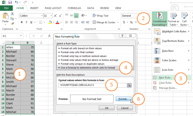Figure 5 Steps To Use Countif Function Master Data Analysis 3853