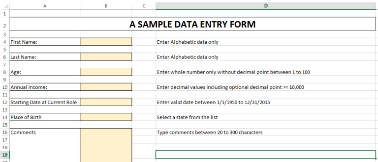 8 Tips To Master Data Validation In Excel Master Data Analysis 3424