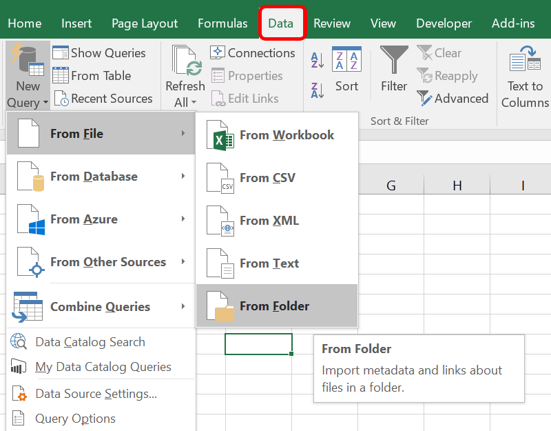 Import Multiple Csv Files Into Multiple Excel Worksheets